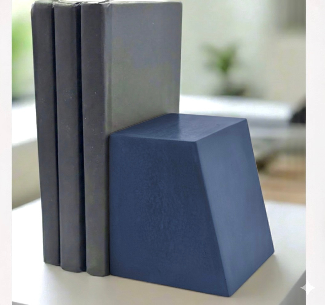 Modern Geometric Bookend