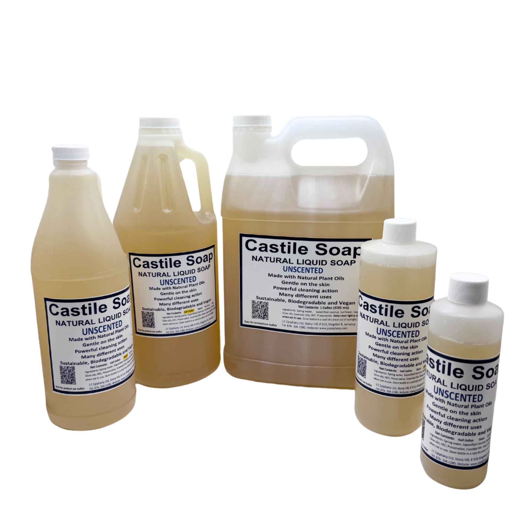 Castile Liquid Soap Unscented