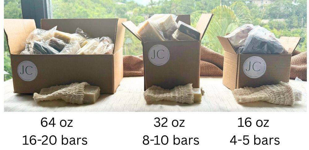 Assorted Bar Soaps Bundle — size guide